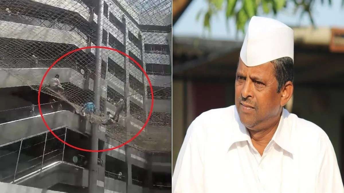 Maharashtra Deputy Speaker Narhari Zirwal and three MLAs jumped from the third floor of the Secretariat