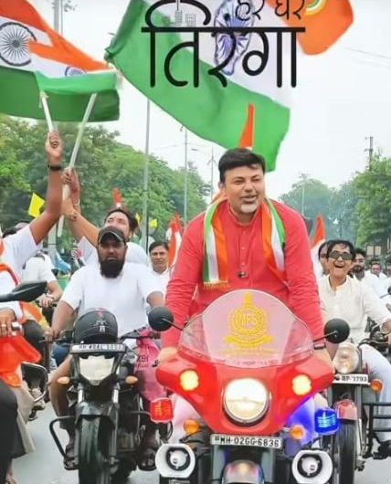 MLA Ashish Deshmukh break the traffic rules